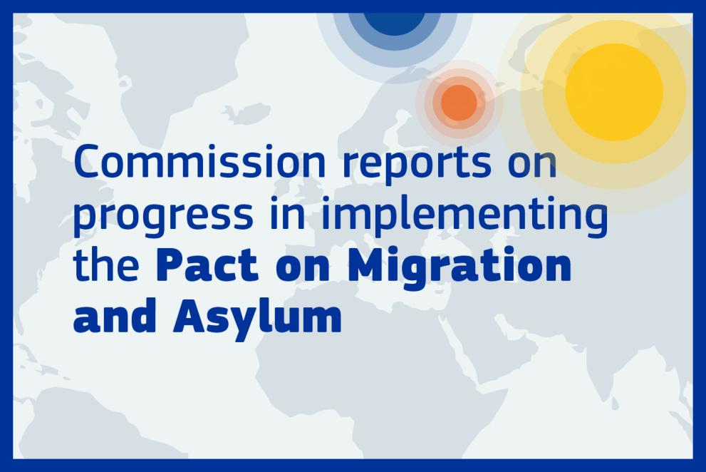 Relazione della Commissione europea sui progressi compiuti nell'attuazione del Patto di migrazione e asilo